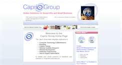 Desktop Screenshot of faithslodge.capriogroup.com